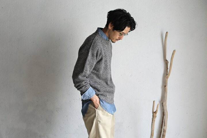 楽天市場】【Kaptain Sunshine】Scottish Lambs Wool Crewneck 