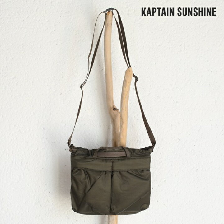 楽天市場】【Kaptain Sunshine】Flight Bag S 2WAY BAG 2ウェイミニ 