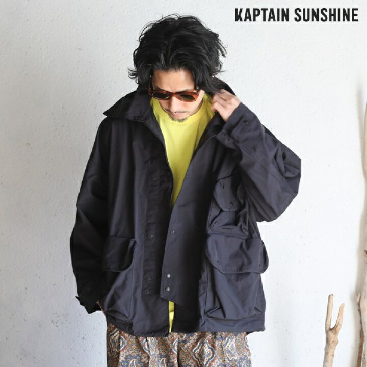 楽天市場】【Kaptain Sunshine】 Hunter Jacket BLACK キャプテン  
