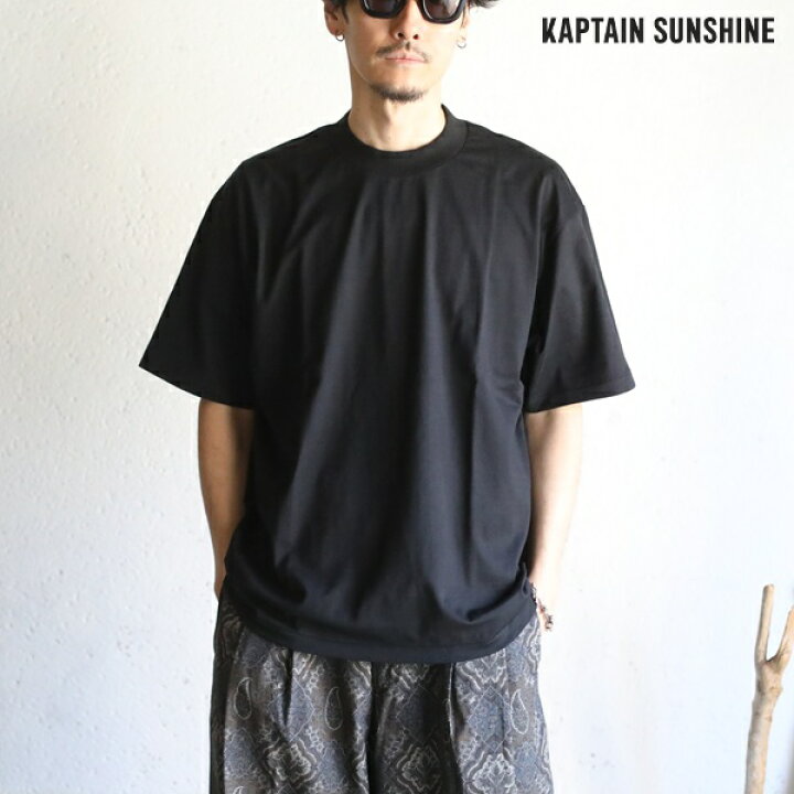 楽天市場】【Kaptain Sunshine】Suvin Supima Tube Tee Light クルー 