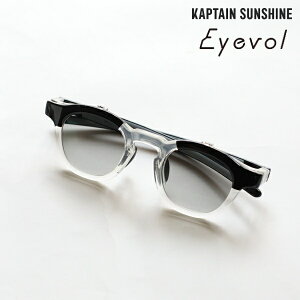 yKAPTAIN SUNSHINE×EyevolzLa Grand Plage Flip-up sunglasses CLEAR BLACK LveTVC × AC{ ˏグTOX NAubN