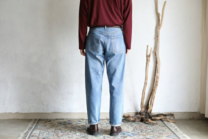 楽天市場】【Kaptain Sunshine】 5P Zipper Front Denim Pants INDIGO 
