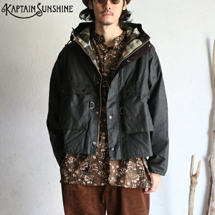 楽天市場】【30%OFFセールSALE】【Kaptain Sunshine × Barbour】 Field 
