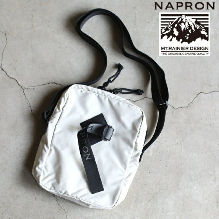 楽天市場】NAPRON(ナプロン) MT.RAINIER DESIGN 別注 1ROOM SHOULDER 