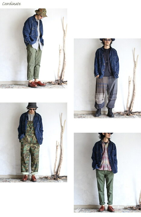 楽天市場】【orslow】 1950 DENIM COVER ALL One Wash 9oz(オンス 
