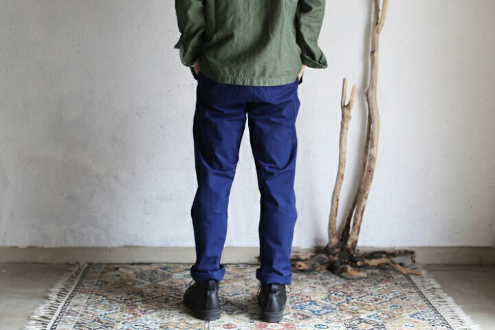 楽天市場】【orslow】 FRENCH WORK PANTS blue オアスロウ フレンチ 
