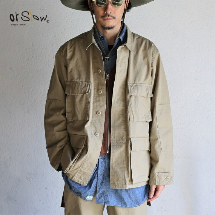 楽天市場】【40%OFFセールSALE】【orslow】 B.D.U JACKET Beige 