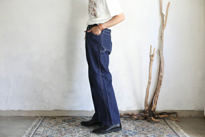 楽天市場】【orslow】 DENIM PAINTER PANTS One Wash 9oz(オンス 