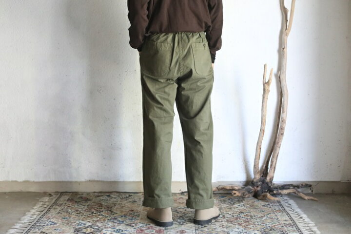 楽天市場】【orslow】WIDE FIT FRENCH WORK PANTS ARMY GREEN 