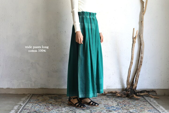 楽天市場】tamaki niime(タマキ ニイメ) 玉木新雌 only one wide pants  