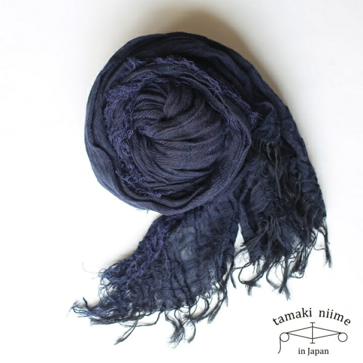 楽天市場】tamaki niime (タマキ ニイメ) 玉木新雌 basic shawl BIG 