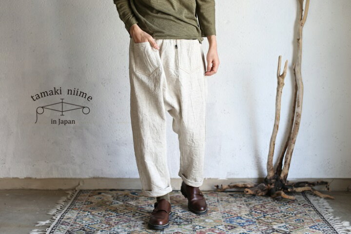 楽天市場】tamaki niime(タマキ ニイメ) 玉木新雌 white deniime zengo  