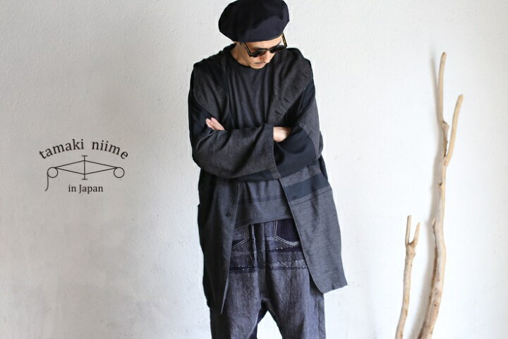 楽天市場】tamaki niime(タマキ ニイメ) 玉木新雌 only one hood hao 