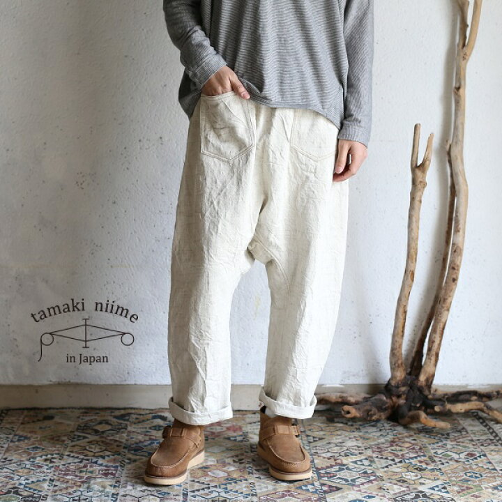 楽天市場】tamaki niime(タマキ ニイメ) 玉木新雌 white deniime zengo  