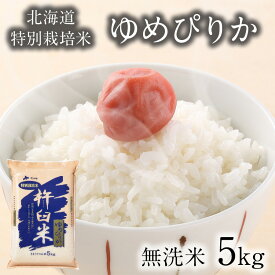 新米予約 特別栽培米 ゆめぴりか 無洗米 5kg 令和8年 特A ゆめぴりか 5キロ 北海道 米 無洗米 北海道 きなうすファーム 農家直送 お米 令和8年産 新米 北海道産米 2026年産【送料無料】