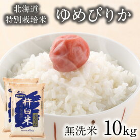新米予約 特別栽培米 ゆめぴりか 無洗米 10kg 令和8年 特A ゆめぴりか 10キロ(5kg×2袋) 北海道 米 無洗米 北海道 きなうすファーム 農家直送 お米 令和8年産 新米 北海道産米 2026年産【送料無料】