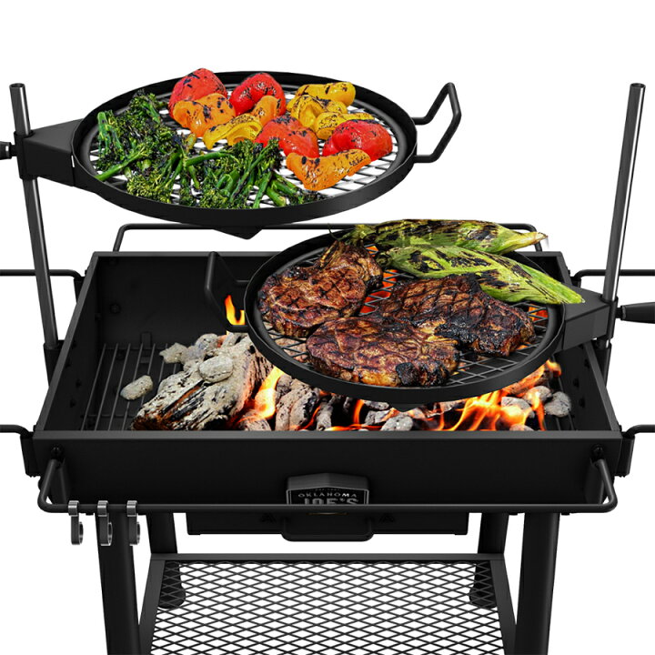 楽天市場】バーベキュー コンロ グリル アメリカン BBQ 大型 ファイア 
