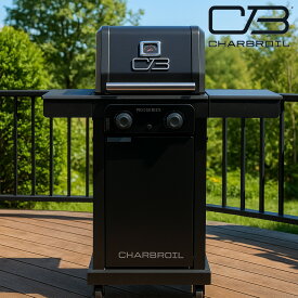 【クーポン発行中 1/16 01:59まで】 バーベキュー コンロ おしゃれ 鉄板 付き 大型 BBQ 大きい ガス グリル アメリカ オススメ 10〜12人用 大人数 アウトドア キャンプ グランピング 庭 便利 折りたたみ サイドシェルフ 簡単 2バーナー チャーブロイル Char-Broil