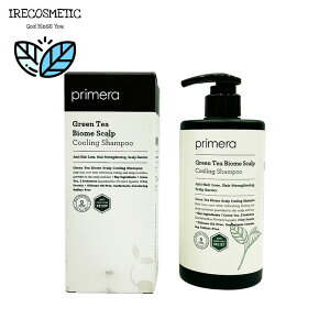 �_�v�������^�O���[���e�B�[�o�C�I�[���X�J���v�N�[�����O�V�����v�[ 380ml/�w�A�P�A/�э�/����/�X�J���v�P�A/Primera/Green Tea Biome Scarp cooling shampoo