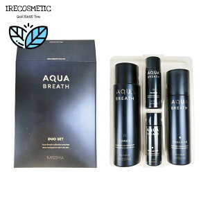 _~V^tH[ ANAuX 2 Zbg /YRX/ϐ/t/YCN/XLPA/et/؍RX/missha/For Men Aqua Breath Set