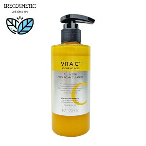 _~V^r^V[vX I[CpbN tH[NU[ 200ml//NWO/et/ь/ϗƂ/؍RX/r^~/MISSHA/VITA C Pack foam cleanser