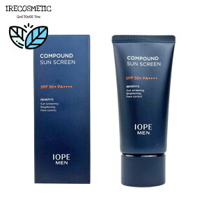 _ACIy^Y RpEh TXN[ SPF50+PA++++ 50ml/؍RX /Ă~/YPA/jRX/OՒf/IOPE MEN/Compound Sun screen