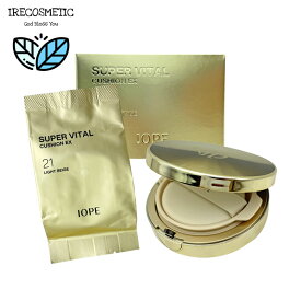 ＼アイオペ／ スーパーバイタルクッション EX [本品+詰め替え16g*2] [レフィルのみ16g] / ベースメイク / ファンデーション / マット / モイスト / 下地 / クッション / リフィル / 本体 / 韓国コスメ / IOPE / Super Vital Cushion EX