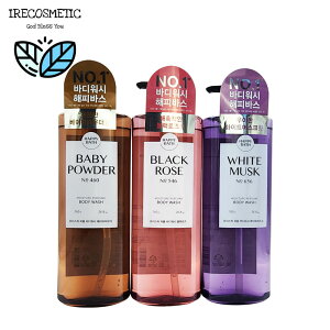 \ハッピーバス/モイスチャーパフューム ボディウォッシュ 760g/ベビーパウダー/ホワイトムスク/ブラックローズ/ボディソープ/弱酸性/ボディケア/HappyBath/Moisture Perfume Body Wash