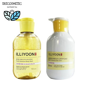 _C^ tbVCX`[ {fBEHbV500ml / {fB[[V 350ml / ؍RX / ILLIYOON/Fresh Moisture Body Wash/Body Lotion