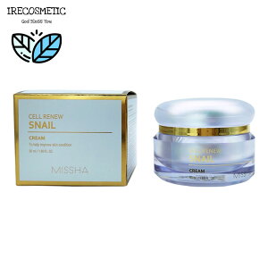 _~V^Zj[XlCN[50ml/؍RX/XLPA/ێ/e/J^c/bϕi/MISSHA/CELL RENEW SNAIL CREAM