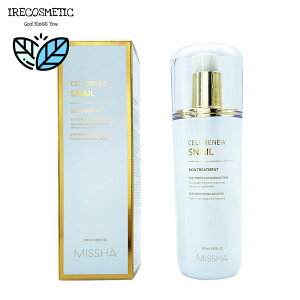 �_�~�V���^�Z�����j���[�X�l�C�� �X�L���g���[�g�����g 130ml/�؍��R�X��/�X�L���P�A/�ێ�/�e��/�J�^�c����/��b���ϕi/���ϐ�/MISSHA/CELL RENEW SNAIL SKIN TREATMENT