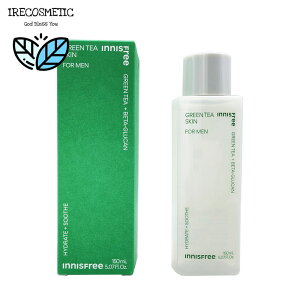 _CjXt[/ O[eB[XL tH[ 150ml/؍RX/XLPA/ێ/ϐ/jϕi/YRX/INNISFREE/GREEN TEA SKIN FOR MEN