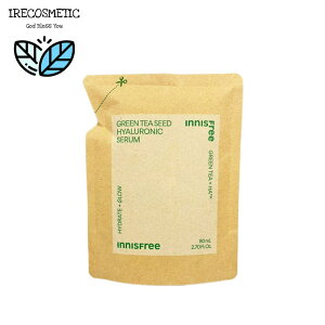 �_�C�j�X�t���[�^�O���[���e�B�[�V�[�h �q�A�������_ �Z���� [���t�B��] 80mL/�؍��R�X��/�X�L���P�A/���e�t/�l�ߑւ��p/innisfree/GREEN TEA SEED HYALURONIC SERUM REFILL