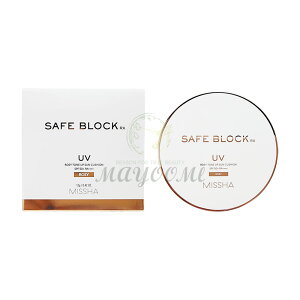 �_�~�V���^�Z�[�t�u���b�NRX ���[�W�[�g�[���A�b�v �T���N�b�V���� [SPF50+/PA++++] 12g/�؍��R�X��/�x�[�X���C�N/���Ă��~��/UV�P�A/���O��/UV�J�b�g/���g�[��/MISSHA/SAFE BLOCK RX ROSY TONE UP SUN CUSHION