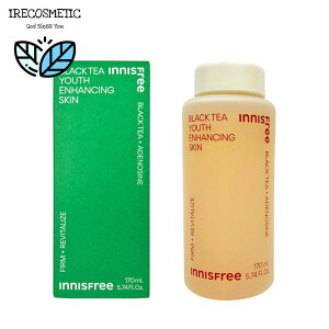 \イニスフリー/ブラックティーユースエンハンシングスキン 170ml /保湿 /化粧水 /透明感/ 鎮静 /エイジングケア/ 韓国コスメ / スキンケア /INNISFREE/ Blacktea Youth Enhancing Skin