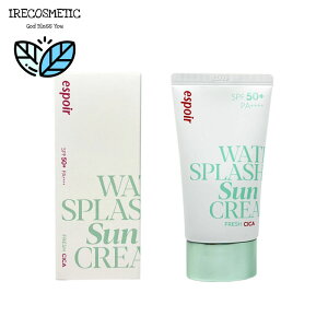 _GX|A^ EH[^[XvbVTN[ tbVVJ SPF50+PA++++ 60ml /Ă~/vC}[//O/ێ/؍RX/espoir/WATER SPLASH SUN CREAM Fresh CICA