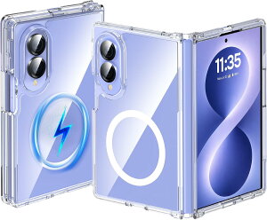 Galaxy Z Fold8 �P�[�X Galaxy Z Fold 8 Ultra MagSafe�Ή� �N���A �J�o�[ �ϏՌ� �܂肽���� �n�[�h SC-57G SC-56G �M�����N�V�[ Z �t�H�[���h8 �J�o�[ ���C�z�� �q���W�ی� �t���ی� �J�����ی� ���^ �w��h�~