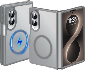 Galaxy Z Fold8 �P�[�X Galaxy Z Fold 8 Ultra MagSafe�Ή� �N���A �J�o�[ �ϏՌ� �܂肽���� �n�[�h SC-57G SC-56G �M�����N�V�[ Z �t�H�[���h8 �J�o�[ ���C�z�� �q���W�ی� �t���ی� �J�����ی� ���^ �w��h�~