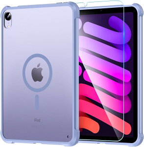 iPad mini 7 �J�o�[ �K���X�t�B�����t �}�O�Z�[�t�Ή� iPad mini 7�P�[�X A17 pro 2024 iPad mini 6 �P�[�X 2024 ��7���� iPad mini �P�[�X �K���X�t�B�����ϏՌ� �S�ʕی� apple pencil ���[ �I�[�g�X���[�v �蒠�^