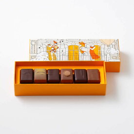 バレンタイン チョコ 2026 ショコラ プラリネ 6個 ピエール・エルメ・パリ アルコール不使用 ギフト 詰め合わせ 東京 お土産 お返し 誕生日 人気 プレゼント 本命 チョコ 2026 自分用 ご褒美 チョコレート お取り寄せ スイーツ バレンタインデー ホワイトデー