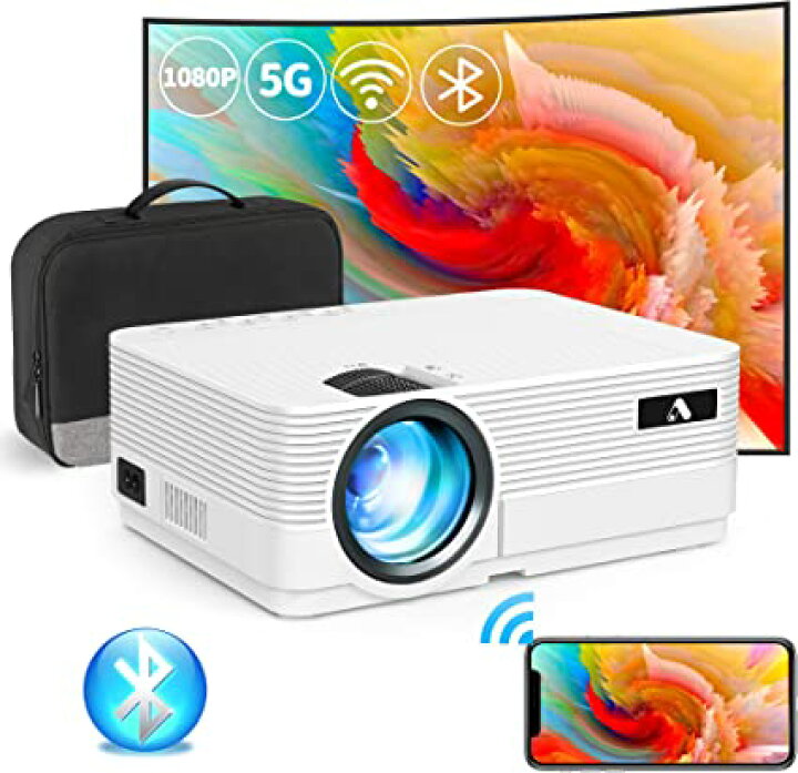 楽天市場】プロジェクター 小型 WiFi 1080PフルHD 9500LM 5GWiFi 