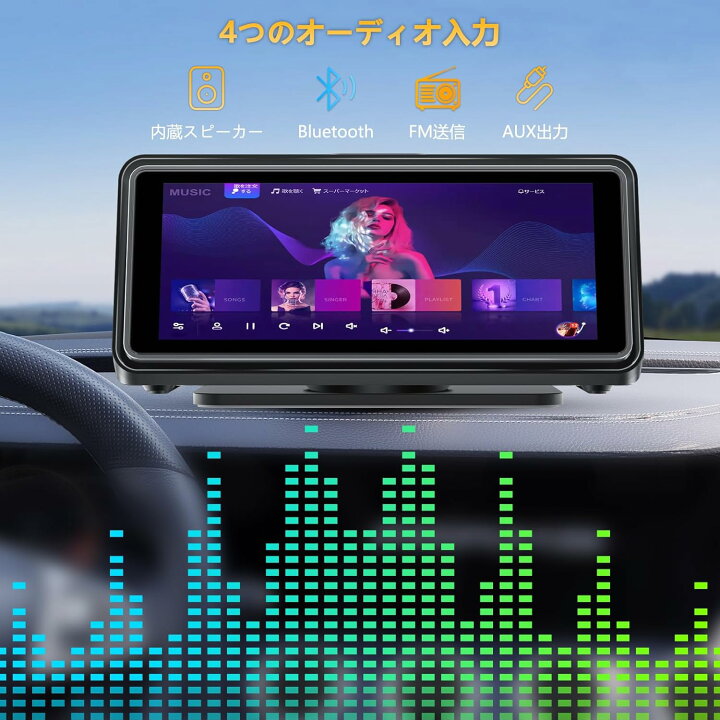 楽天市場】ディスプレイオーディオ apple carplay カーナビ USB動画 