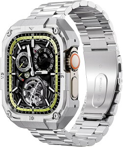 Apple Watch �o���h �P�[�X��̌^ �A�b�v���E�H�b�` �o���h 10 46mm 42mm apple watch ultra 2 �o���h 49mm �ϏՌ� ������� �R���p�`�u�� 45mm 41mm 44mm 40mm �A�b�v���E�H�b�` �o���h apple watch SE 316�X�e�����X