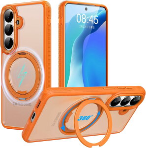 Galaxy S26 Ultra �P�[�X �ϏՌ� ���^ �M�����N�V�[ S26 �E���g�� �J�o�[Galaxy S26 �P�[�X SC-51G 360°��]�X�^���h MagSafe�Ή� SC-53G �����O��̌^ �w��h�~ ���ϖh�~ �J�����ی� ���掋�� �B�e �֗� �X�^