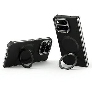 Pixel 11 Pro Fold �P�[�X MagSafe�Ή� 360�x��]�X�^���h �X�}�z�����O ��̌^ �O�[�O�� �s�N�Z��11 �v�� �t�H�[���h �J�o�[ Pixel11ProFold �ϏՌ� �c�u�� ���u�� �p�x���� ���Γ��� �}�O�Z�[�t�Ή� �n�[