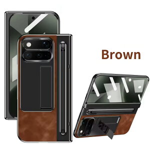 Pixel 11 Pro Fold �P�[�X ���B���e�[�W ���U�[�� �y������ �X�^�C���X�y���t�� �q���W�ی� ��̌^�X�^���h �K���X�t�B�����t�� Google Pixel11 Pro Fold �J�o�[ �O�[�O�� �s�N�Z��11�v�� �t�H�[���h ��