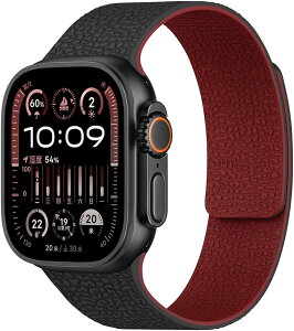 Apple Watch �o���h ������ �����x���g 49mm 46mm 45mm 44mm 42mm 41mm 40mm 38mm �ȒP���� ���C�`�� �y�� �A�b�v���E�H�b�` �o���h �}�O�l�b�g �V���R�� 11 10 9 8 7 6 5 4 3 2 1/Ultra/Ultra 2/Ultra 3/SE/SE2/SE3 �Ή�