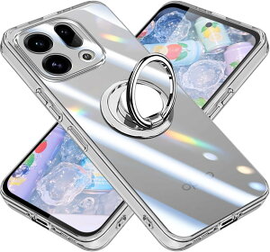 OPPO Find X9 �P�[�X OPG07 �ϏՌ� �����O�t�� TPU �N���A �I�b�| �t�@�C���h X9 �J�o�[ �J�����ی� �����h�~ au �X�}�[�g�t�H�� �X�^���h�@�\ OPPO Find X9 OPG07 ���ϖh�~ 2026 �X�}�z�P�[�X �X�}�z�J�o