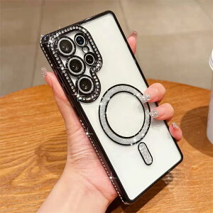 Galaxy S26 Ultra �P�[�X MagSafe�Ή� �J���������Y�ی� �ϏՌ� Galaxy S26 �P�[�X SC-51G �L���L�� ���킢�� �M�����N�V�[s26 �E���g�� �J�o�[ ���b�L���H Galaxy S26+ �P�[�X �N���A �O���b�^�[ SC-52G �X�}�z