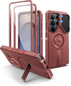 Galaxy S26Plus �P�[�X �J�����J�o�[ �����X�N���[���v���e�N�^�[ �}�O�l�b�g�� �o���p�[�P�[�X Galaxy S26 �P�[�X �L�b�N�X�^���h �����\ SC-51G �ϏՌ� Galaxy S26 Ultra �P�[�X �R�p�����h��J�o�[ 